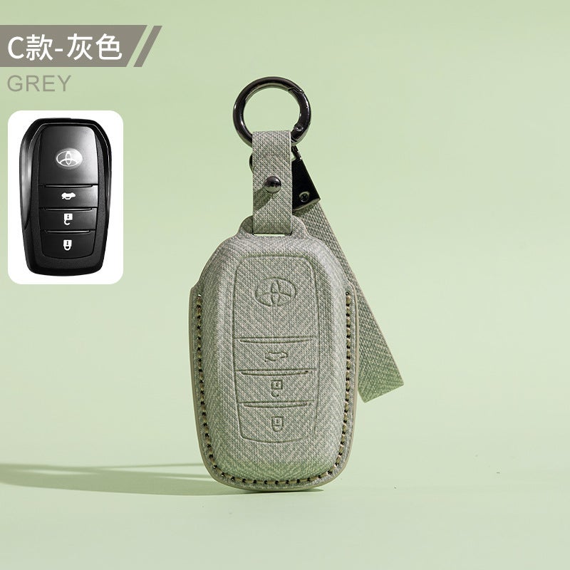 Suitable For Toyota Camry Car Key Cover Corolla Levin Asia Dragon Highlander Weilanda Female Key Cover - Image 1